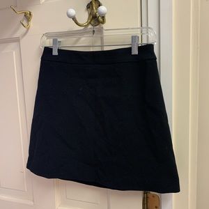 Professional black mini skirt